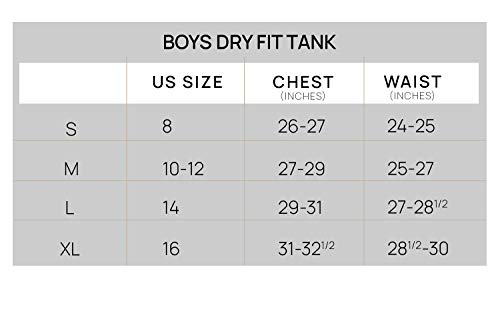 Boys Active Quick Dry Tank Jersey (5 Pack) Boys Active Quick Dry Tank Jersey (5 Pack)